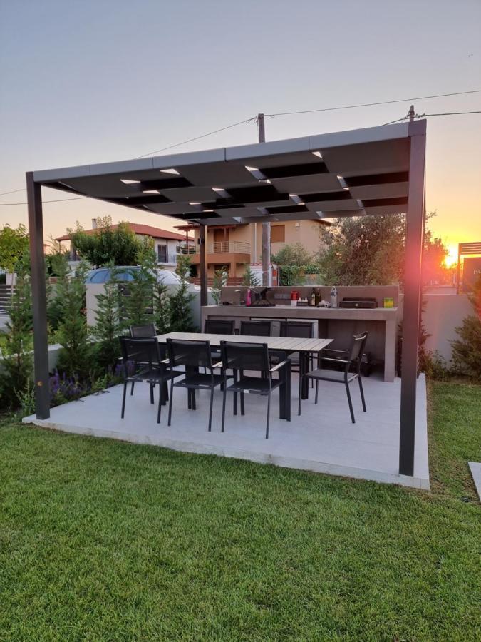 Olea Valley Holiday Villa Никити Экстерьер фото